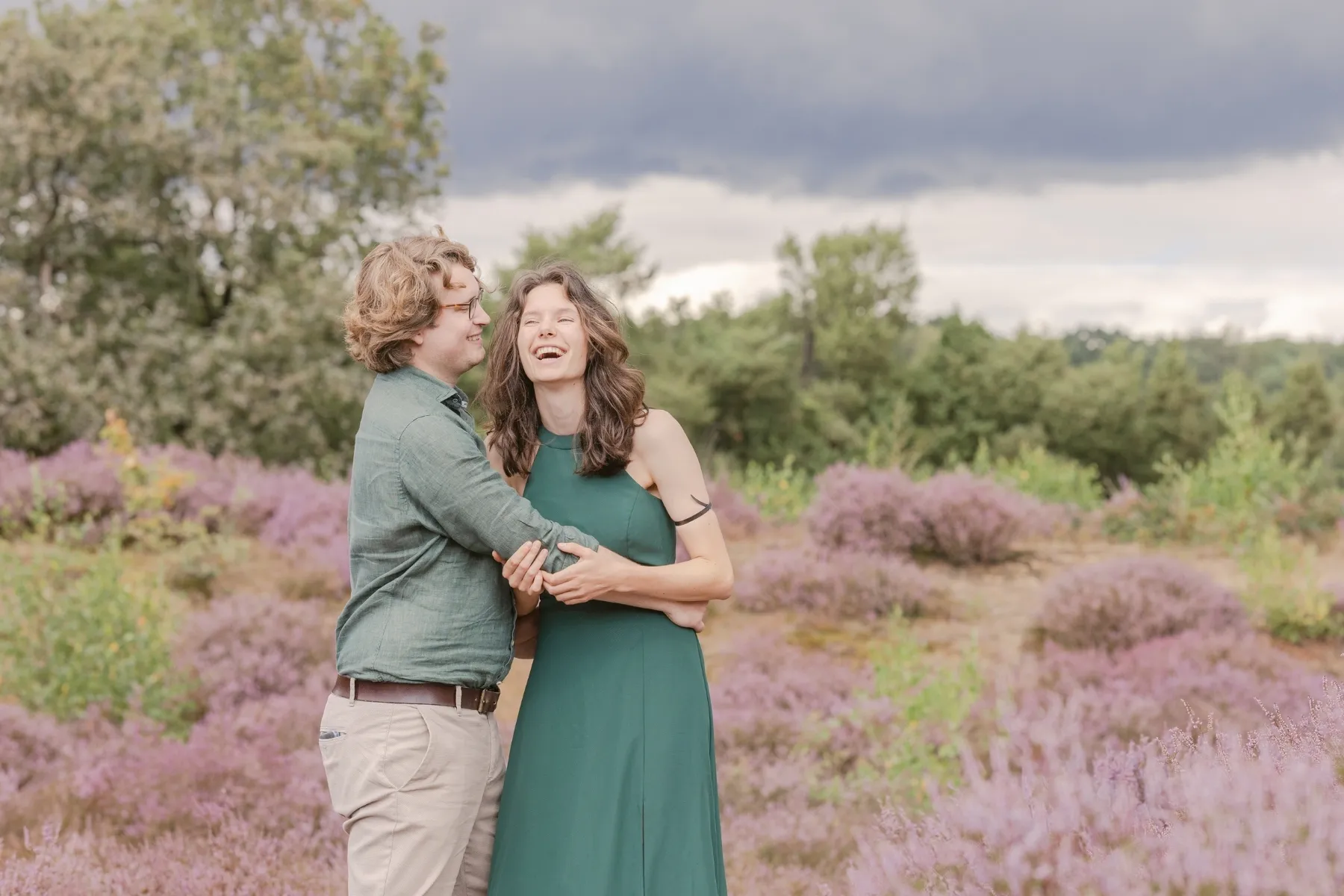 Koppelshoot in de natuur